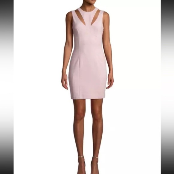 Bailey 44 Dresses & Skirts - BAILEY 44 Pink Cut Out Mini Dress Size Small